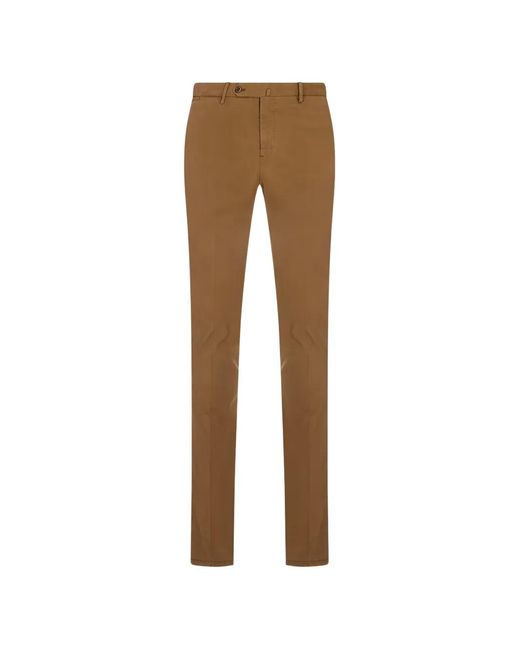 PT Torino Natural Slim-Cut Chino Pants for men