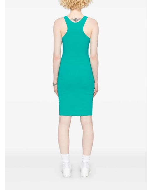 Patrizia Pepe レーサーバック ミニドレス Blue