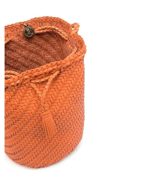 Dragon Diffusion Orange Gewebte Beuteltasche