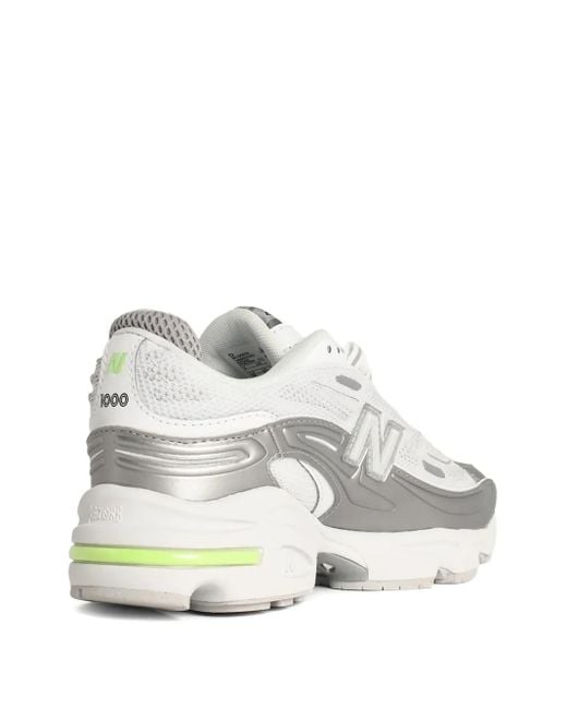 New Balance White 1000 Sneakers