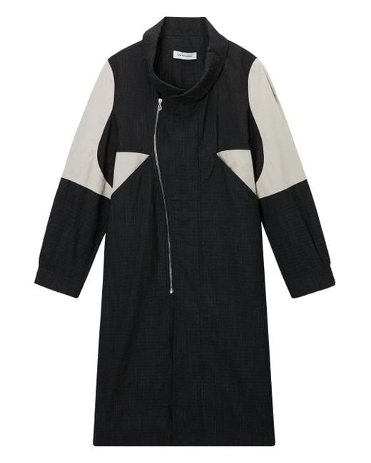 Kiko Kostadinov Mantel Mit Einsätzen in Black für Herren