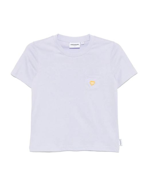 Chocoolate White Logo T-Shirt