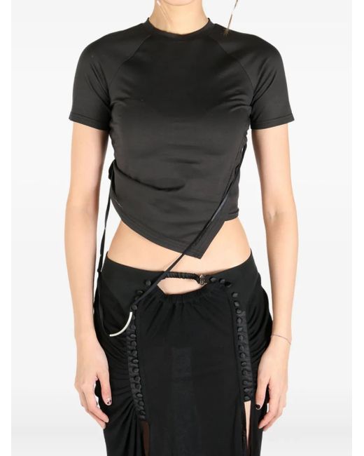 Hyein Seo Cotton T-shirt Black