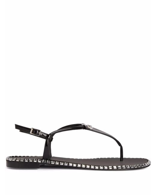 Giuseppe Zanotti Brown Bellatriks Studded Sandals