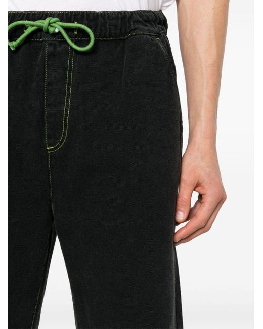Pantalones con parche del logo Rassvet (PACCBET) de hombre de color Black