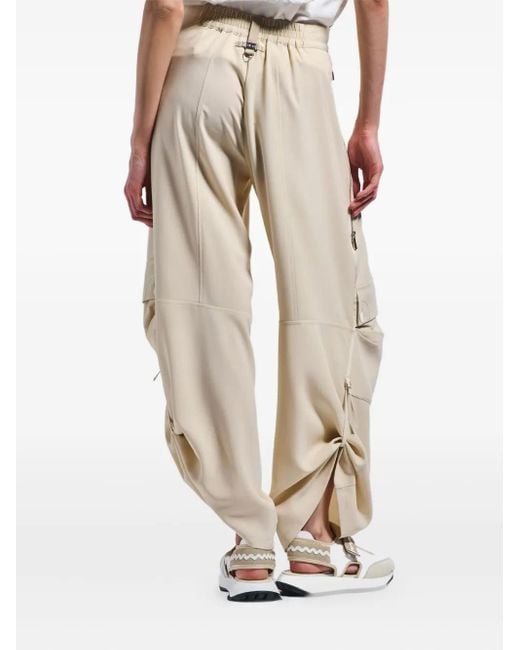 High White Multiple-Pockets Trousers