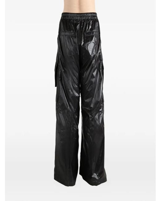 Pantalones Cargo Con Cordón Rick Owens de hombre de color Black