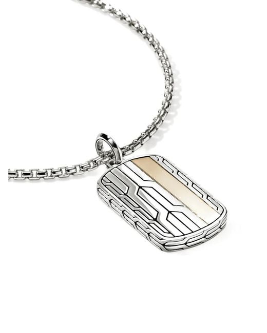 John Hardy Metallic Icon 50 Sterling Necklace for men