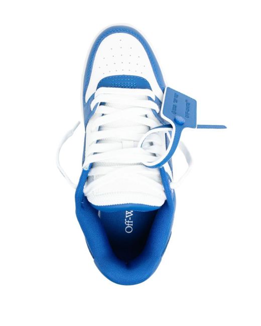 Off-White c/o Virgil Abloh Blue Out of Office OOO Sneakers