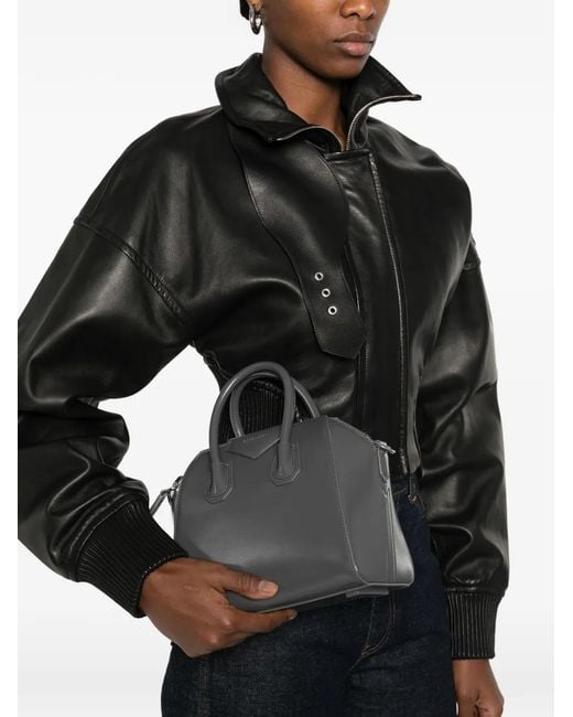 Givenchy Gray Mini Antigona Bag