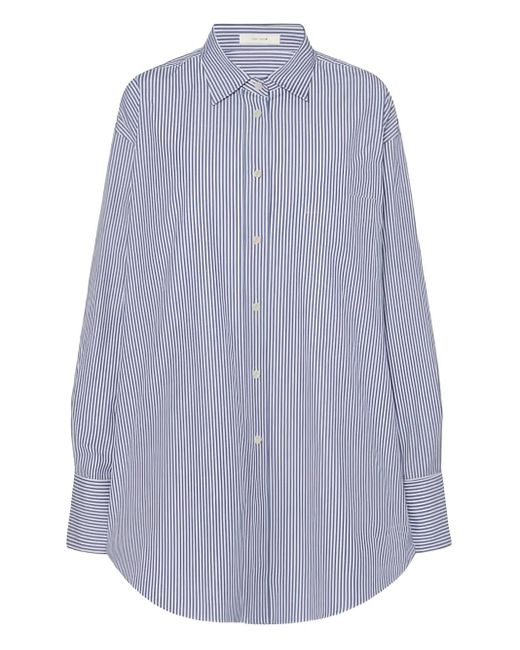 The Row Blue Gestreiftes Hemd
