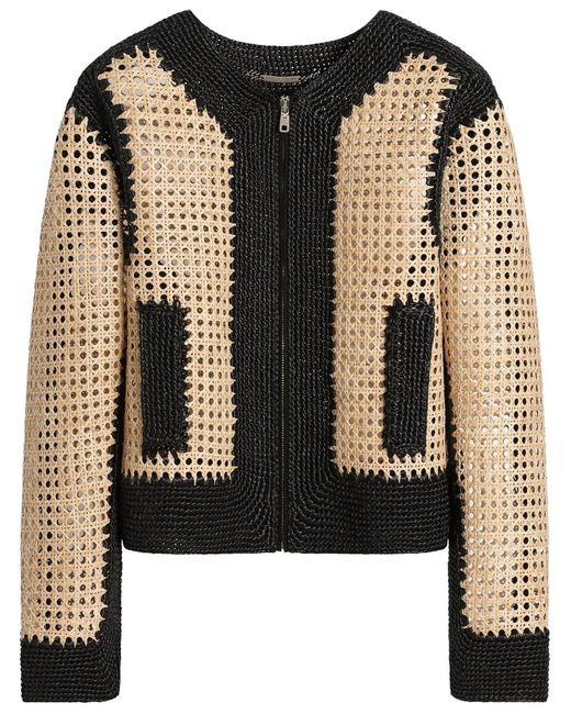Dolce & Gabbana Geweven Raffia Jack in het Black voor heren