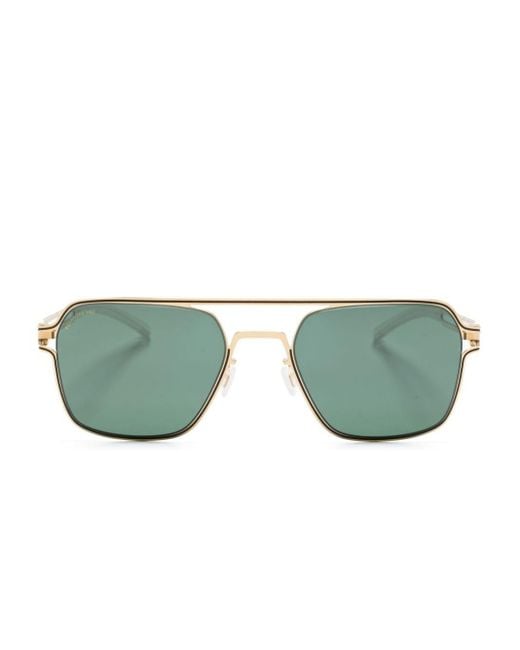 Mykita Green Riku Navigator-frame Sunglasses