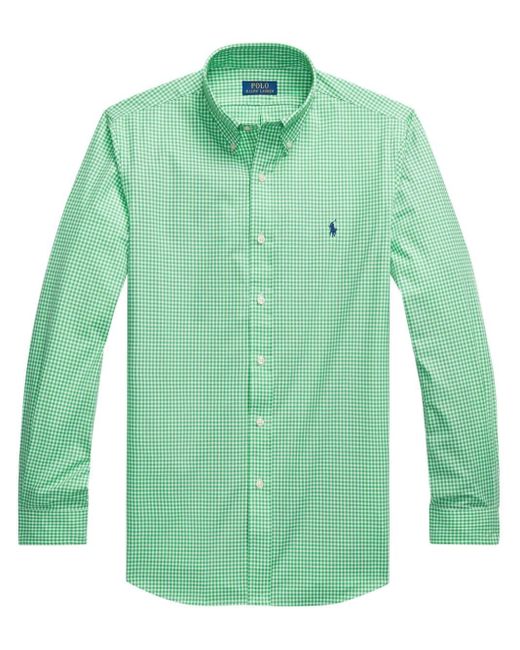 Polo Ralph Lauren Overhemd Met Gingham Ruit in het Green voor heren
