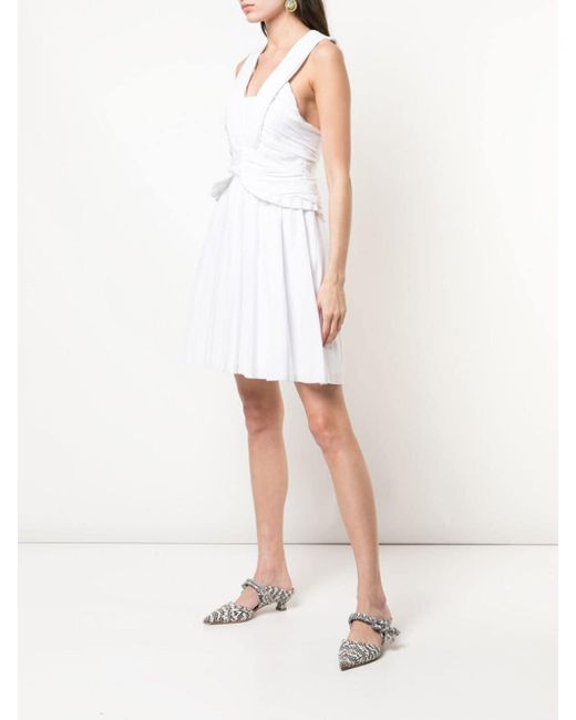 derek lam white dress