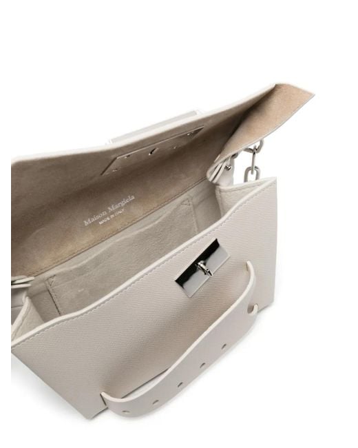 Maison Margiela White Small Snatched Shoulder Bag