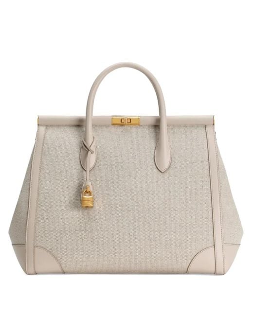 Dolce & Gabbana Natural Marlene Tote Bag