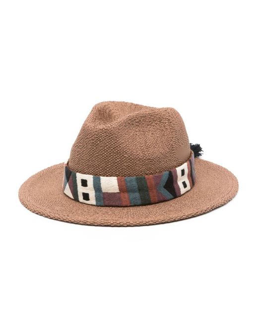 Eres Brown Ignacio Wicker Hat