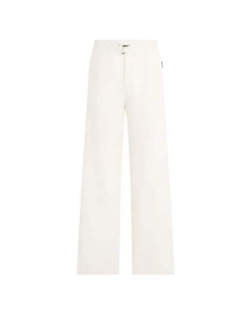Philipp Plein White Jacquard Logo Tracksuit Pants for men