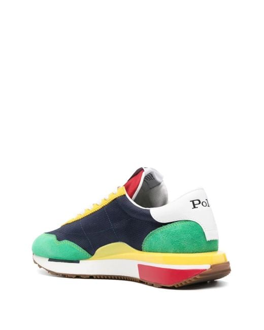 Polo Ralph Lauren Green Train 89 Sneakers for men