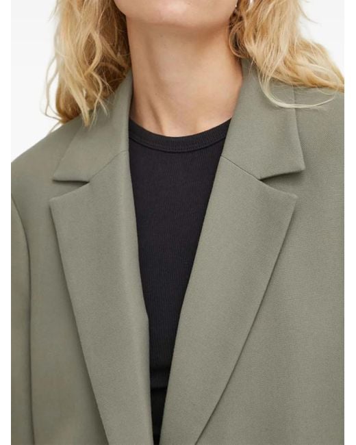 Won Hundred Gray Buttoned-Fastening Blazer