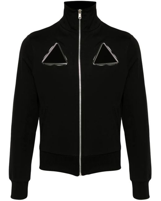 Veste Zippée Triangle À Découpes Coperni en coloris Black