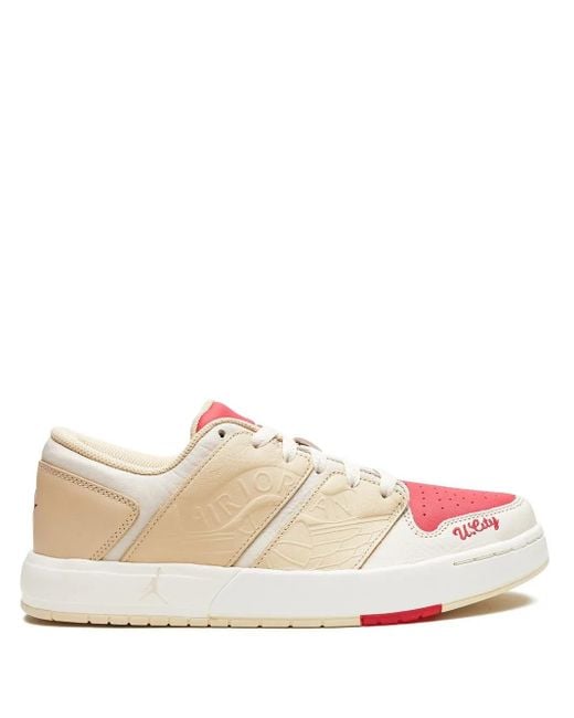 Nike Pink Nu Retro 1 Low "Jayson Tatum U. City" Sneakers