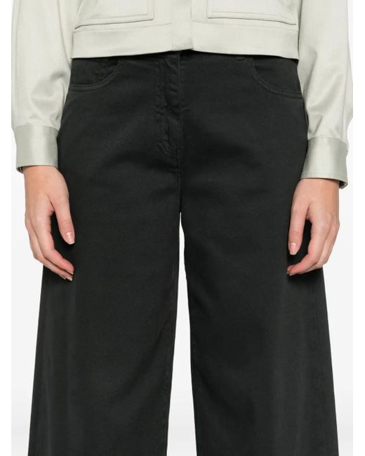 Peserico Black Five-Pocket Jeans