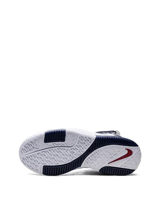 Nike Blue Lebron Zoom 2 "Usa" Sneakers for men