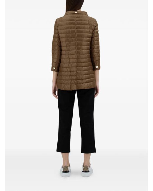 Herno Brown Rossella Padded Jacket