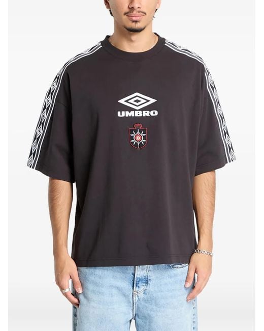 Umbro Tape-Detail T-Shirt in Black for Men Lyst