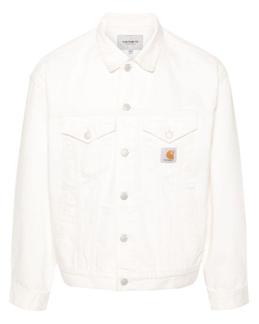 Carhartt White Denim Jacket for men