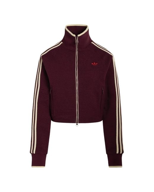 Adidas Purple Firebird Track Jacket