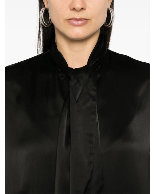 ALAINPAUL ボウタイ シャツ Black