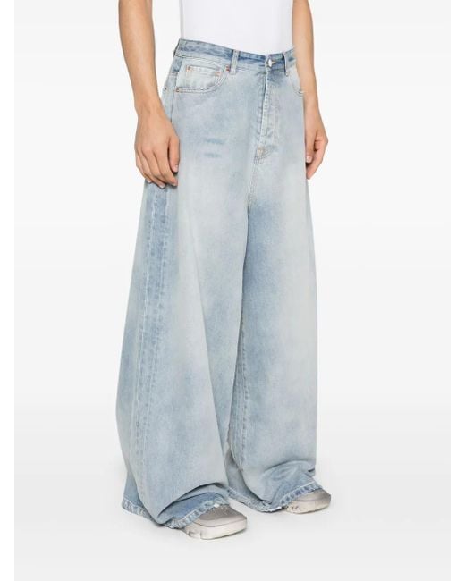Vetements Blue Big Shape Jeans