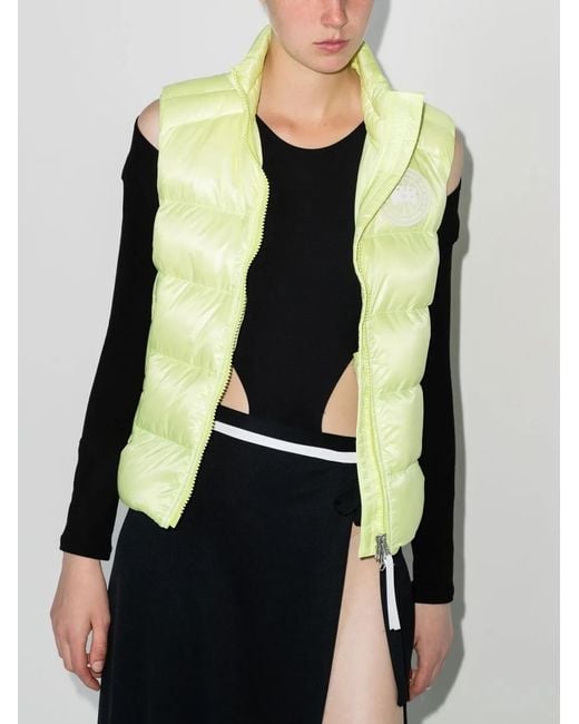 Canada Goose Yellow Cypress Quilted Gilet - Women's - Duck Feathers/polyamide
