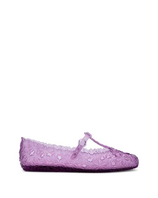 Melissa Purple X Susan Fang Daphnis Ballet Flats