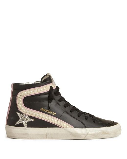 Sneakers Slide Ltd di Golden Goose Deluxe Brand in Brown