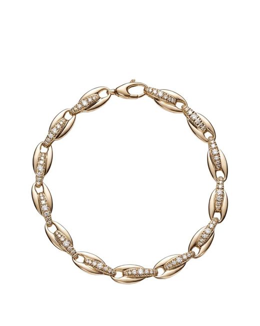 Melissa Kaye Metallic Bracelet Ada Serti De Diamants