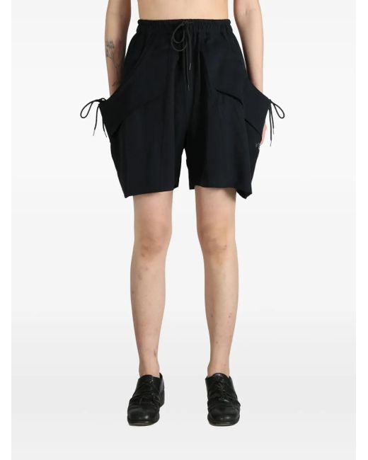Y-3 Black Shorts Clothing