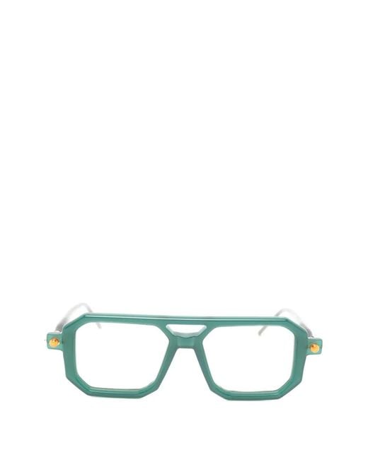 Kuboraum Green Maske P8 Geometric-Frame Sunglasses
