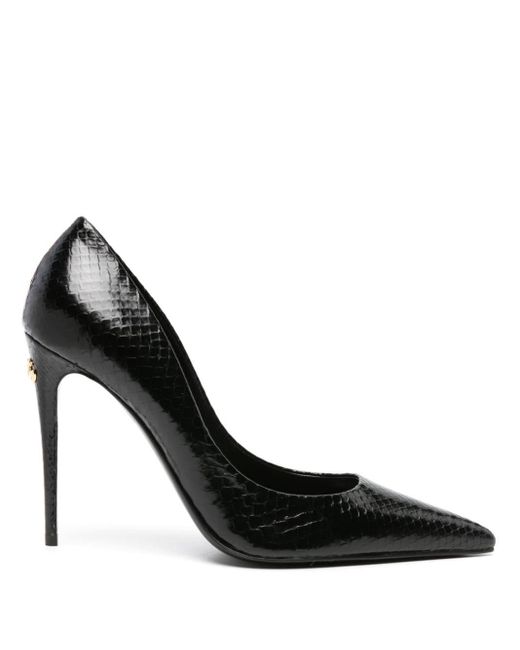 Zapatos con tacón de 100 mm Dolce & Gabbana de color Black