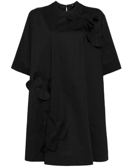 Vestido con detalle floral JNBY de color Black