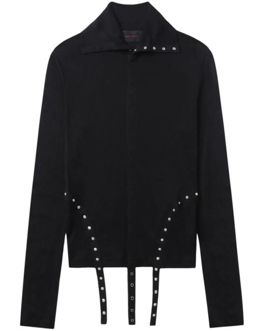 Chemise En Coton Simone Rocha pour homme en coloris Black