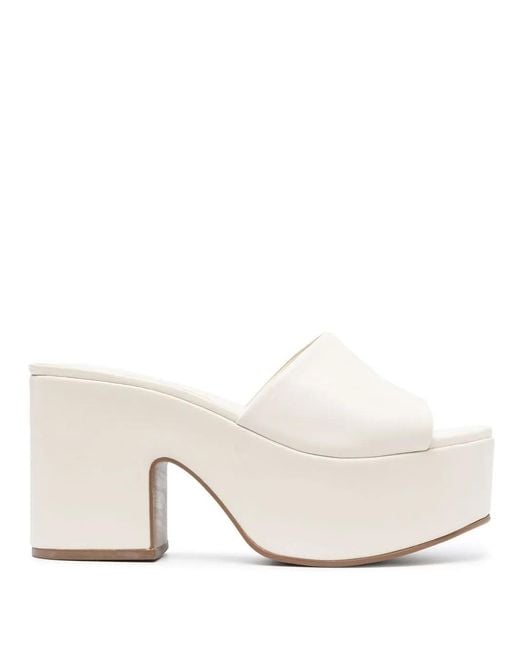 Larroude Natural 100Mm Miso Sandals