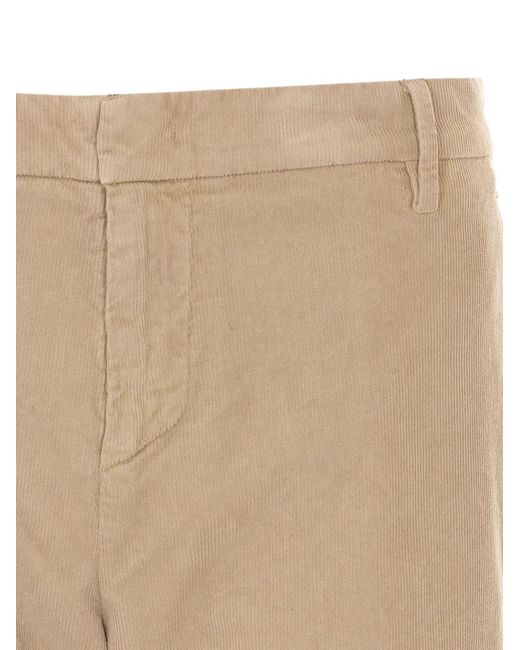 Dondup Natural Gaubert Corduroy Trousers for men