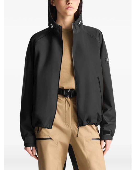 Fusalp Black Syarane Zip-Up Hooded Jacket