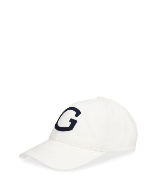 Gant Baseballkappe Mit Logo-Patch in White für Herren