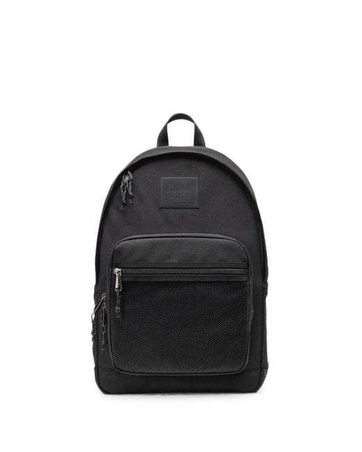 Herschel Supply Co. Black Kaine 28L Mesh-Pocket Backpack