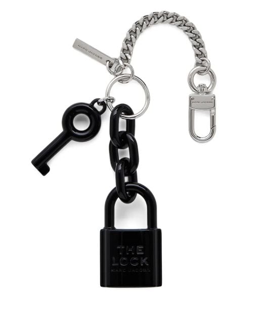 Marc Jacobs ザ パドロック バッグチャーム White